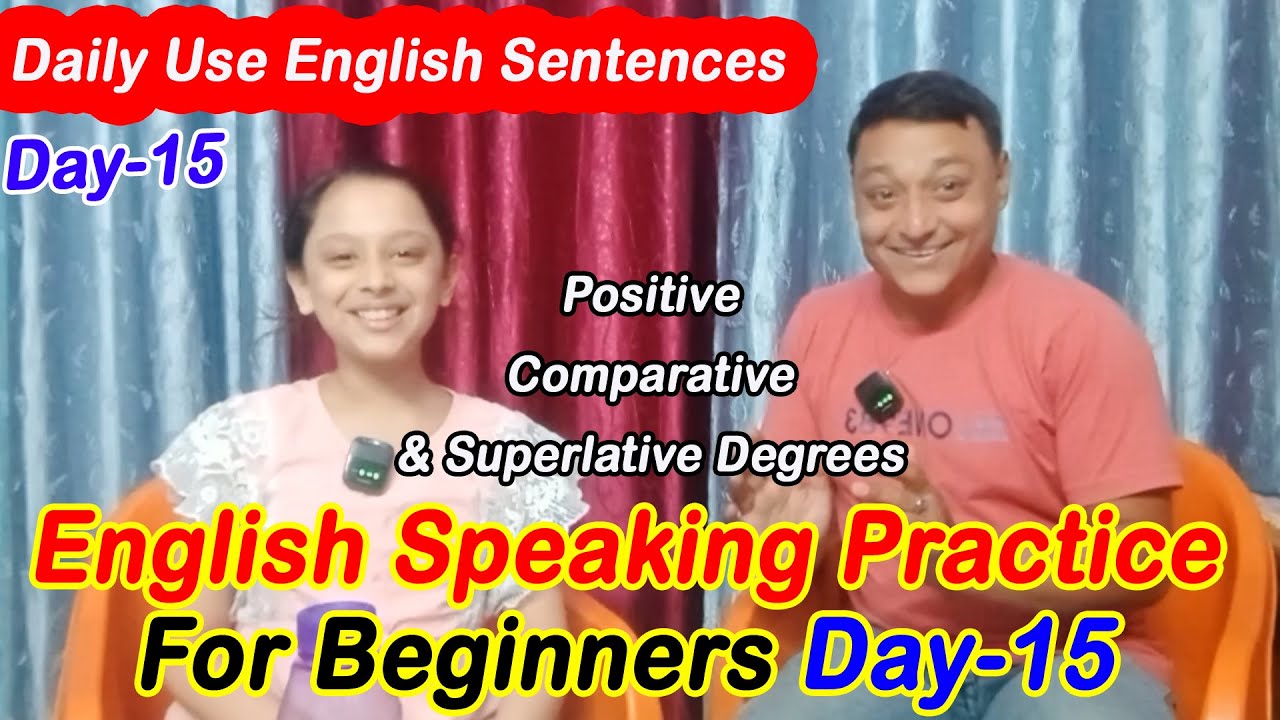 Day 15, Spoken English Class for Beginners | Learn English Speaking Easily