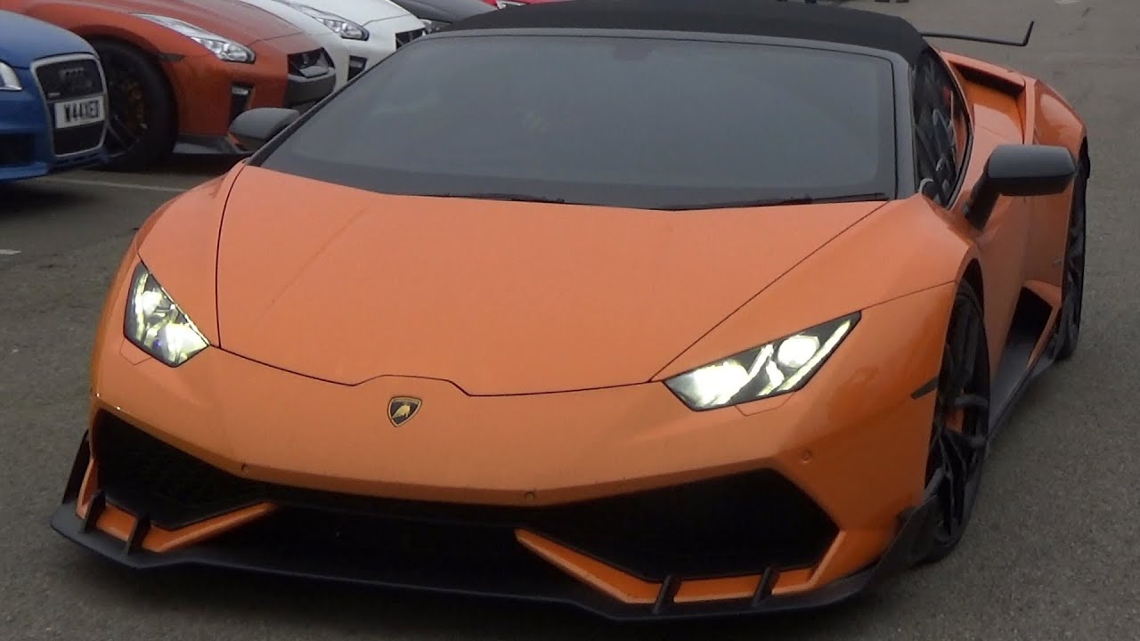 Lamborghini engine sound