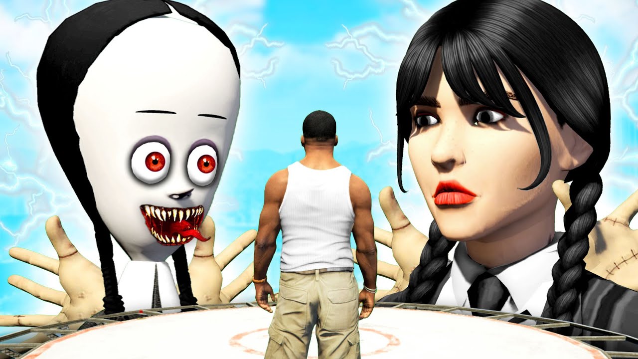 GTA 5 - WEDNESDAY.EXE vs WEDNESDAY!!