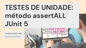 #java #junit #junit5  #teste JUnit 5: Como e quando usar o método assertAll?