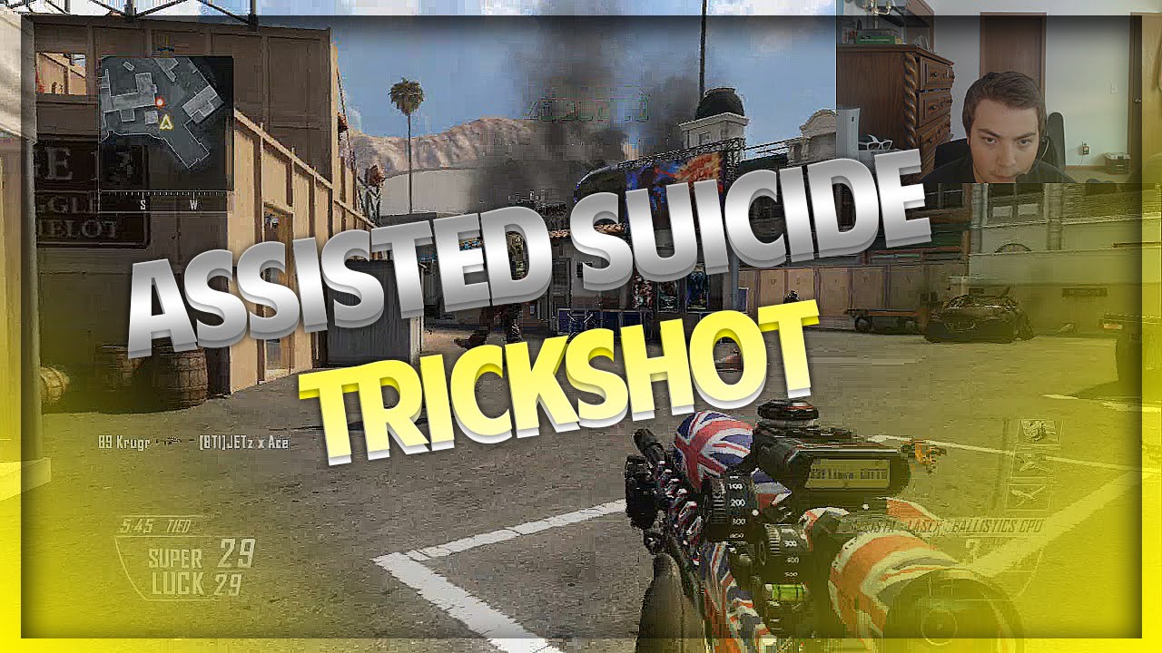Assisted Suicide Trickshot (BO2 Fails)