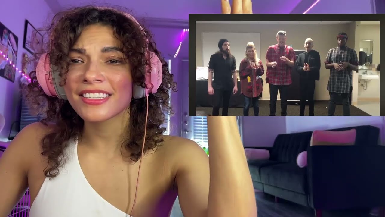 AUTOTUNE WHO??? Pentatonix Daft Punk mix private performance Reaction