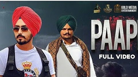 Paapi (full video) rangrez sidhu | sidhu moose wala | kidd | gold media | latest Punjabi song 2020