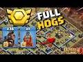 LIGA DE CLANS COM OS MELHORES DO MUNDO - CLASH OF CLANS