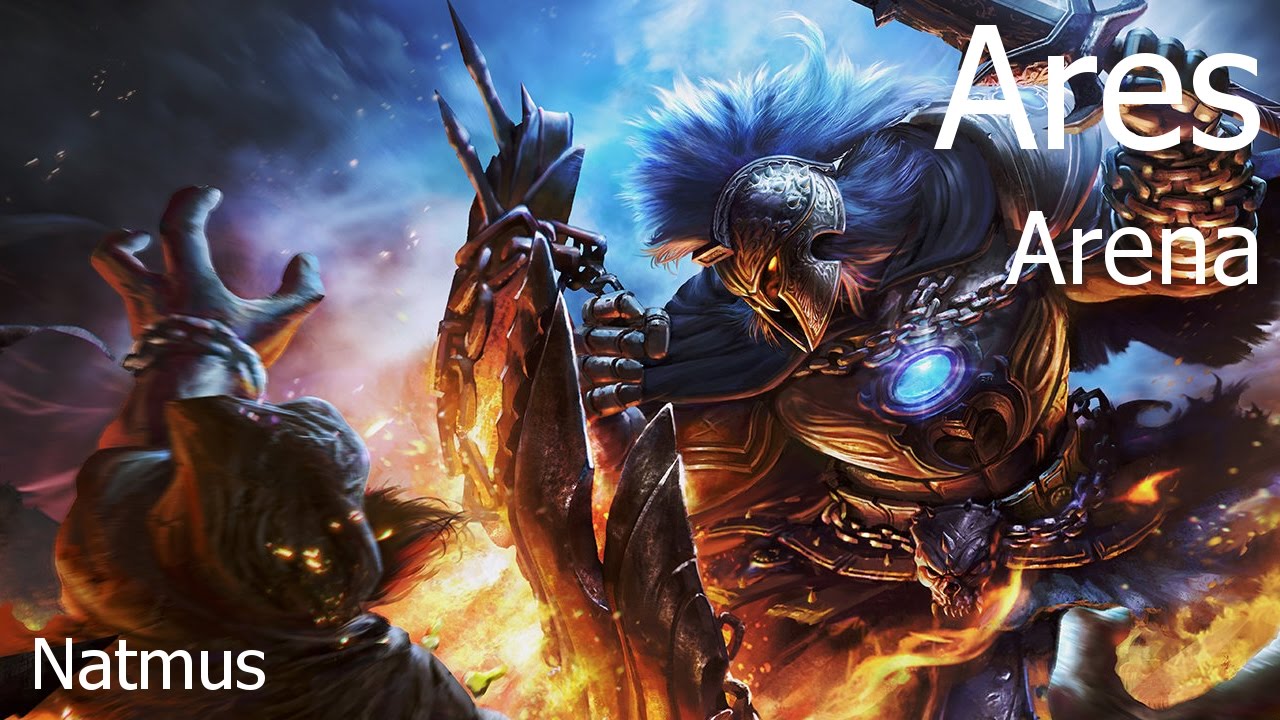 Smite - Arena - Ares Gameplay