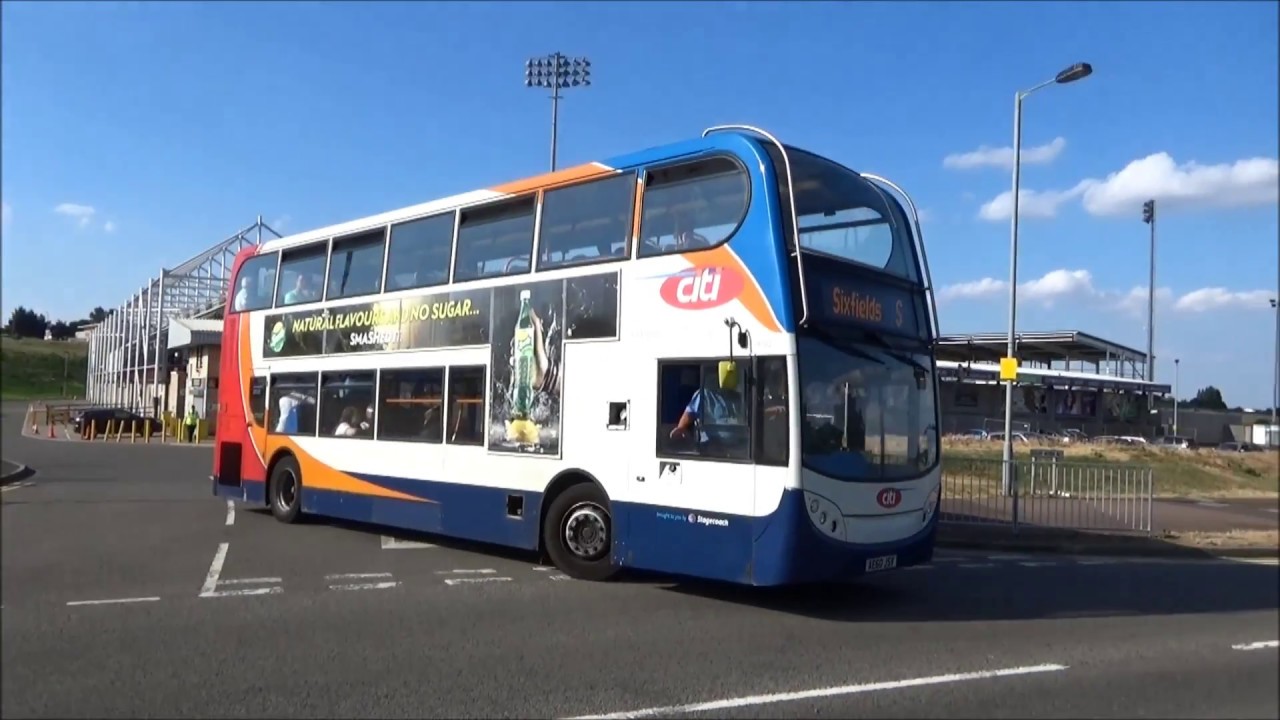F1 P&R Buses in Northampton July 2018