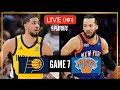 NBA LIVE! PACERS vs KNICKS GAME 7 | 2024 NBA PLAYOFFS | May 19, 2024 | NBA 2K24