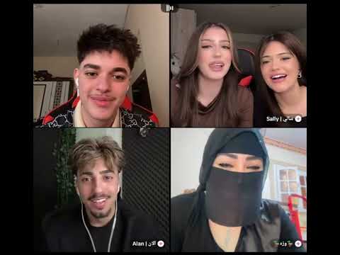 احمد وليد مع الان وسالي ونايا كيستات عشوائية شوفو الصورة وشو صار مع احمد وسالي بالنهاية