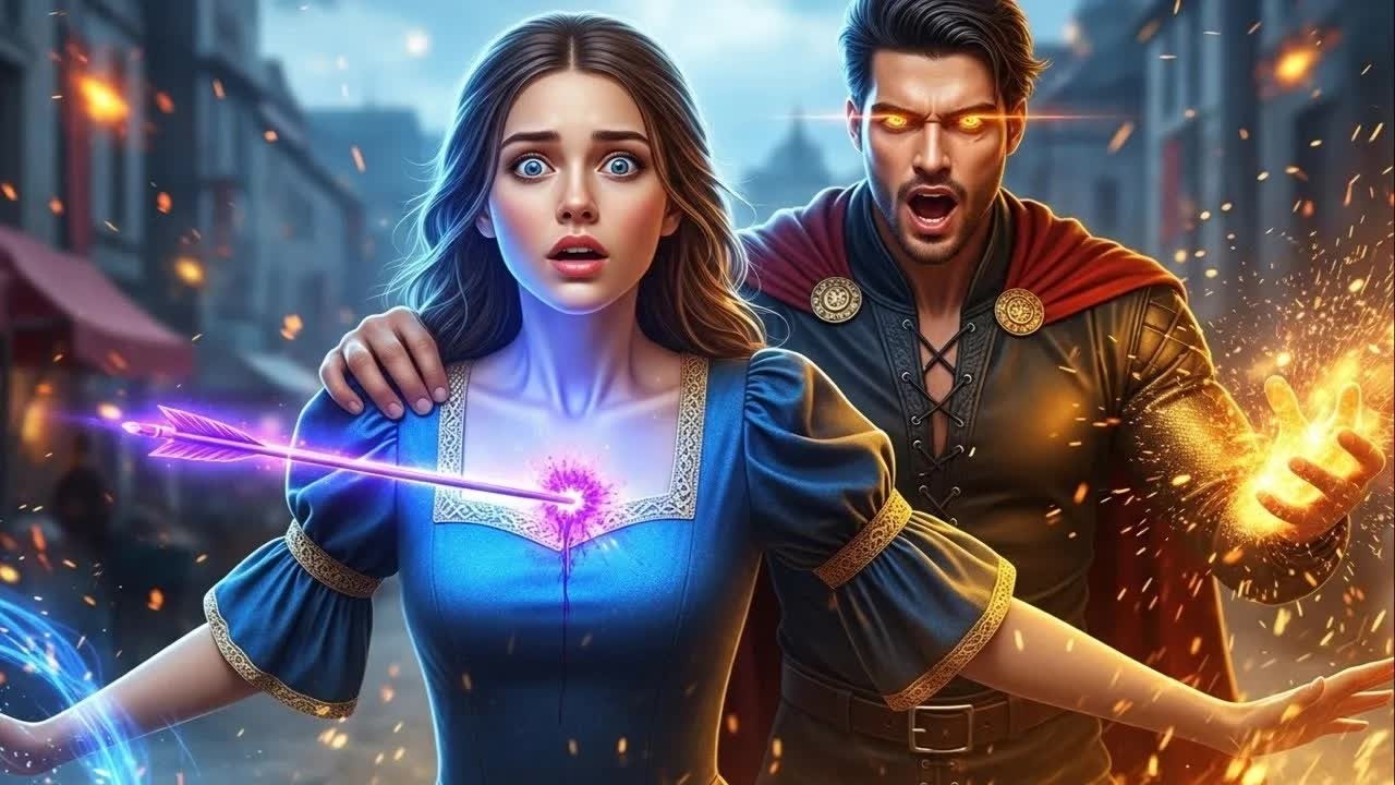 Sie fing den verfluchten Pfeil für den Alpha König ab – und erwachte in seinem Bett mit seinem M