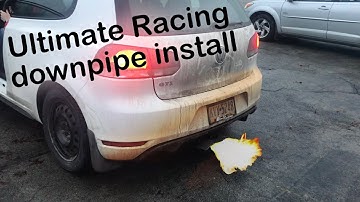 MK6 GTI GETS A NEW DOWNPIPE