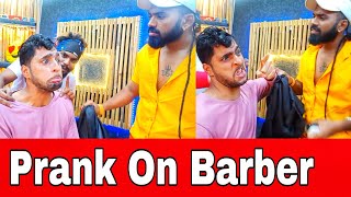 Prank on Barber | Saloon Prank | Part 2 |  Prakash Peswani Prank |