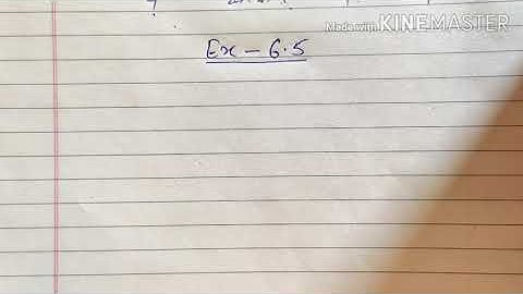 Class-5th Maths Ch 06 Exercise 6.5