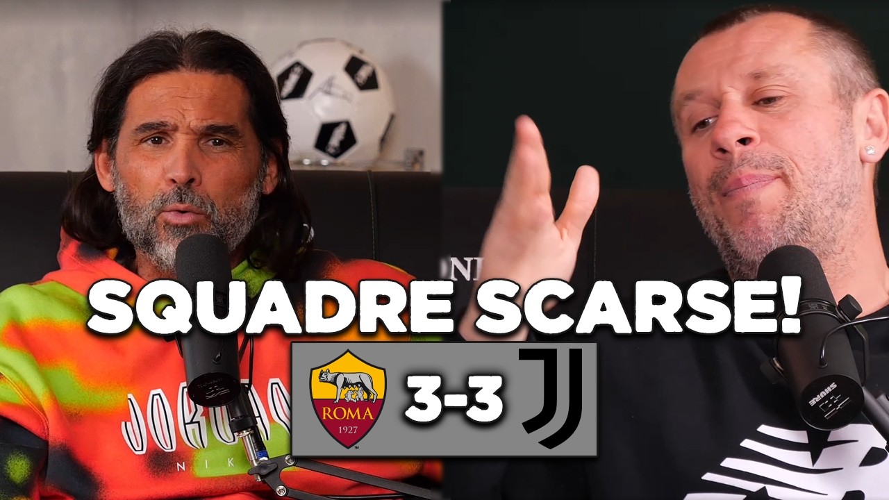 ''Gatti è più bravo di Openda!'' Cassano e Adani Commnetano la Partita di Roma vs Juventus 3-3