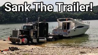 I Sank Tim Gentry's Boat Trailer Making A Yacht Delivery