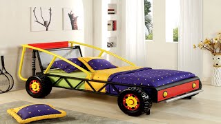 غرف نوم اطفال تصميم سيارات مودرن حديثة 2020 أحدث كتالوج غرف نوم الاطفال