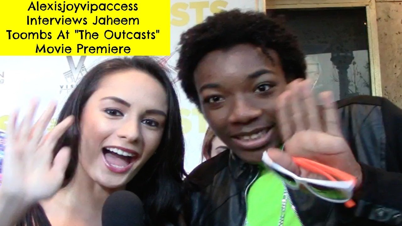 Jay Toombs Jaheem Toombs Interview With Alexisjoyvipaccess - The Outcasts Premiere ...