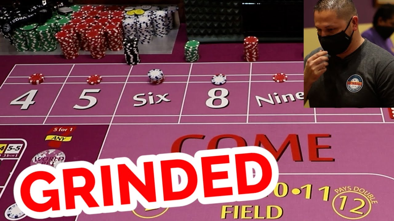 ? GRINDED ? 30 Roll Craps Challenge - WIN BIG or BUST #73