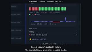Full Read network changes and uptime history in DeviceShelf (silent tutorial) News
