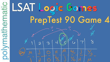 PrepTest 90 Game 4: 1D Order Game Re-Using Elements // Logic Games [#31] [LSAT Analytical Reasoning]