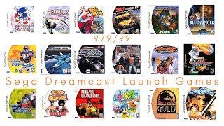 Sega Dreamcast Launch Games