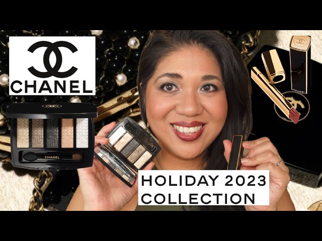 CHANEL 2023 HOLIDAY COLLECTION LUMIÈRE GRAPHIQUE & ROUGE ALLURE L'EXTRAIT 2  LOOKS, SWATCHES, REVIEW 