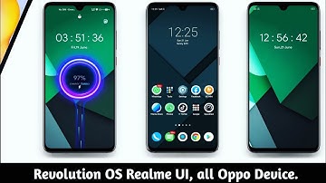 Revolution OS (AOSP) Theme for Realme Ui And All Oppo Device, ColorOS 7, ColorOS 6 & ColorOS 5 ⚡⚡