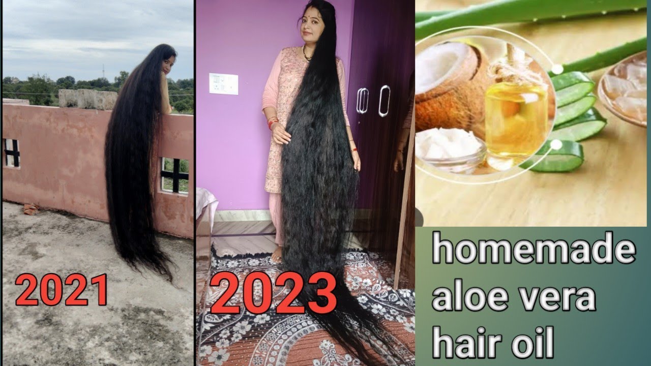 homemade fast hair growth natural aloe vera hair oil 💯@M.R.D Vlogs  uttrakhand