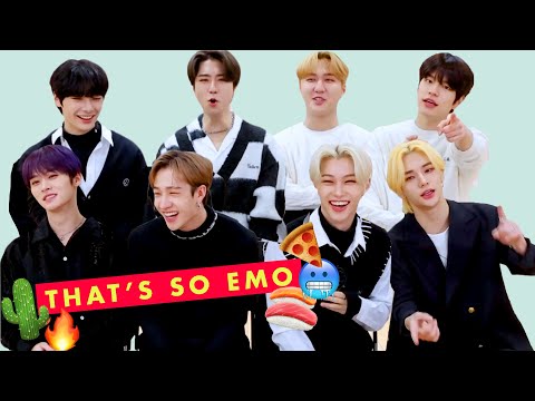 Kpop Boy Group Stray Kids Competes In Our Super Weird Acting Test | Cosmopolitan