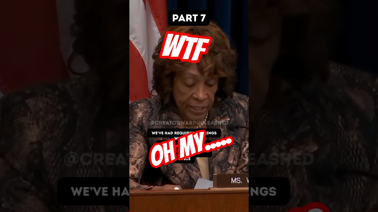 Maxine Waters Greatest Fails Part 7