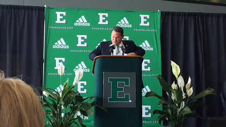 EMU President James Smith introduces new AD Scott ...