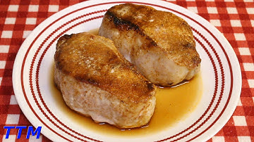 How to Know When Pork is Done~Easy Baked Pork Loin New York Chops