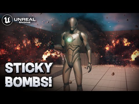 Sticky Bombs! - Unreal Engine 5 Showcase
