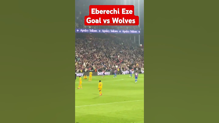 Eberechi Eze Goal vs Wolves | Crystal Palace vs Wolves #eberechieze #allgoals #sportsempire #wolves