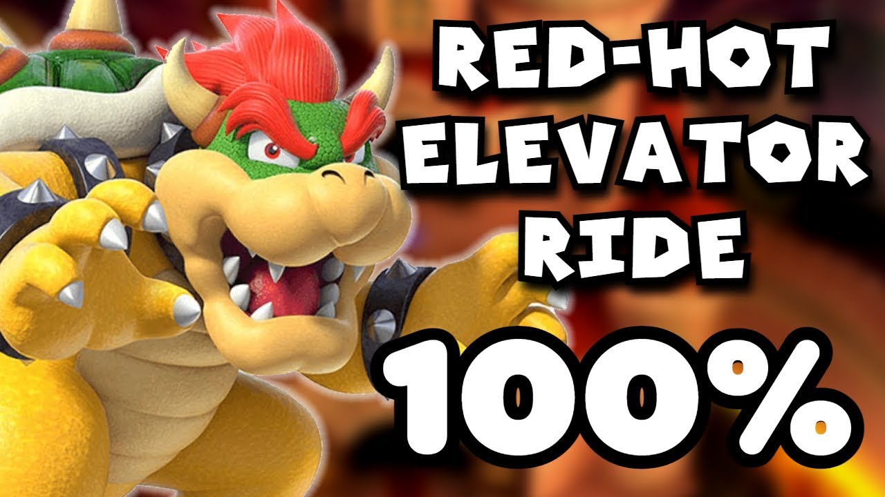 RedHot Elevator Ride 100 Walkthrough & Star Coins New Super Mario