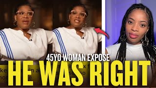 45YO Single Women PISSED Kevin Samuels Was RIGHT