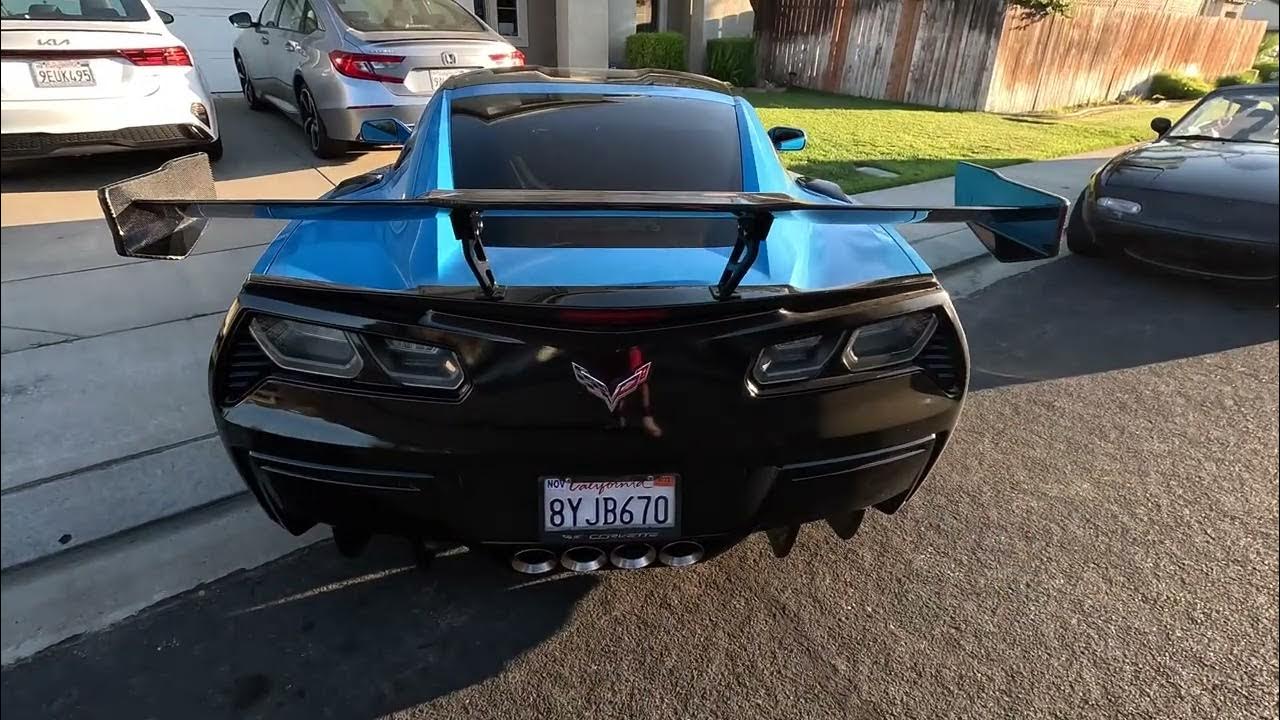 PUTTING A CHASIS MOUNTED WING ON MY C7 CORVETTE! YouTube