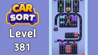 Car Sort Level 381 Walkthrough Solution
