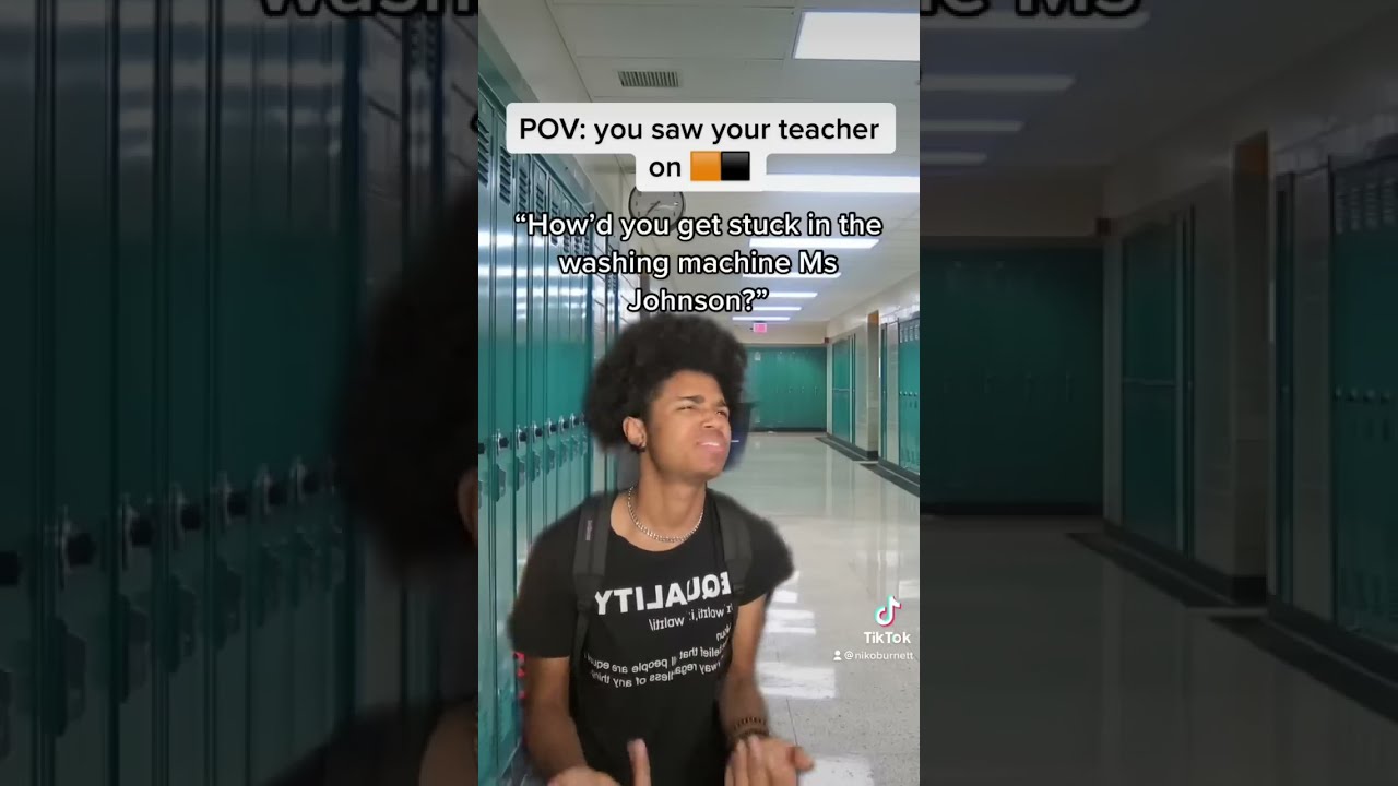 When You See Your Teacher On The Hub 