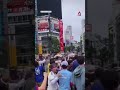 Fans in Japan celebrate 2-2 draw with Netherlands at Shibuya crossing