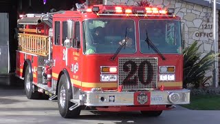 LACoFD Engine 20 Responding