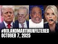 Day 7 Shutdown Chaos, Schumer Health Plan, Trump Threatens Pay, Bondi Hearing Fire, Kyren Lacy Case