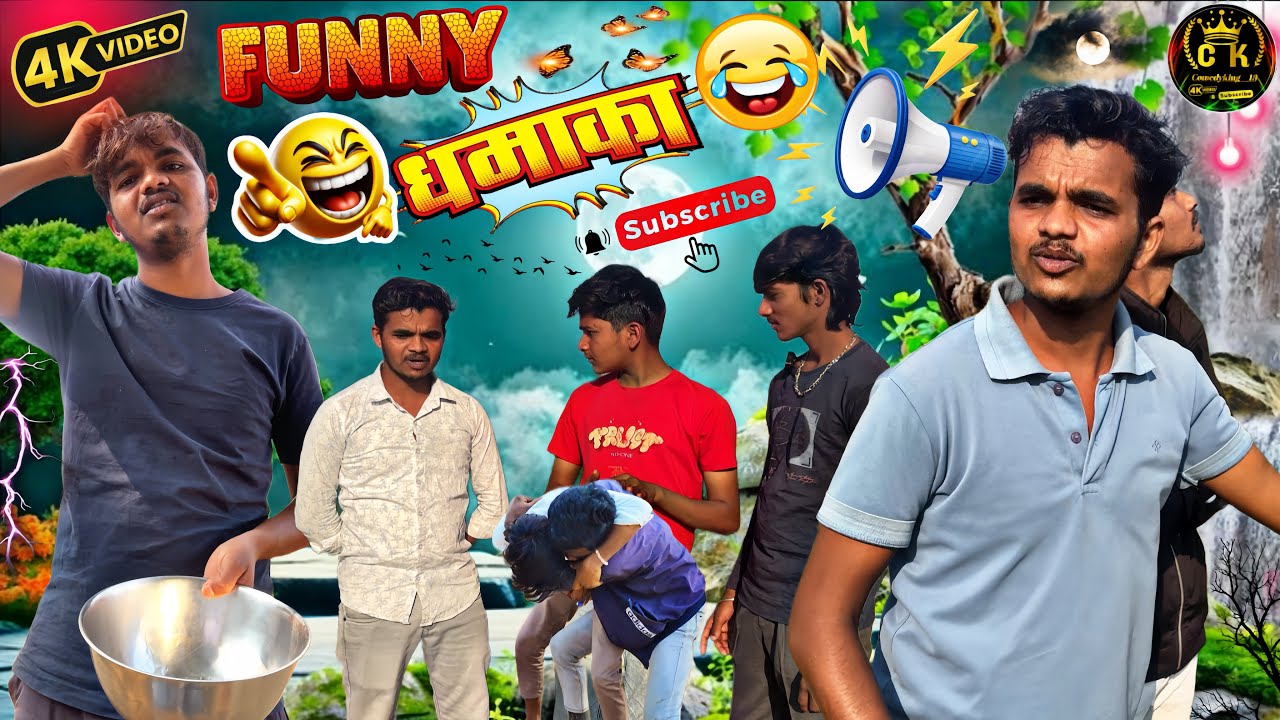 Top 10 Funny Dhamaka Video || Comedy Video || comedyking__18