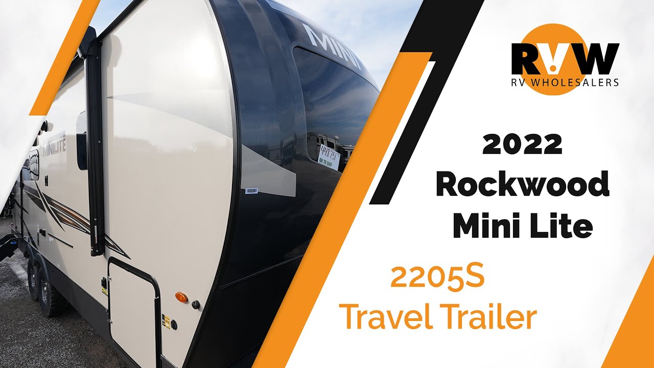 2022 Rockwood Mini Lite 2205S Travel Trailer WalkThrough YouTube