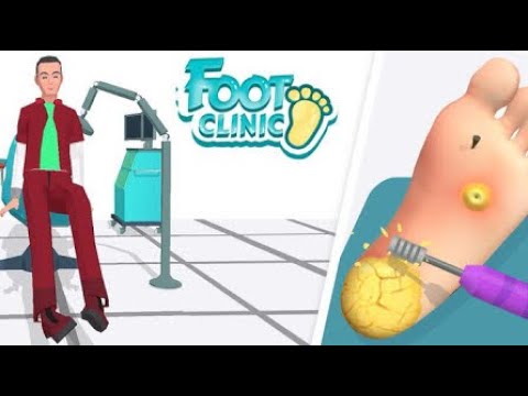 Foot Clinic - ASMR Feet Care (by Crazy Labs) IOS Gameplay Video (HD)