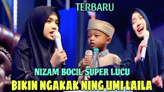 Download Lagu PENGAJIAN NING UMI LAILA TERBARU//NIZAM BOCIL SUPER LUCU BIKIN NGAKAK NING UMI LAILA! MP3