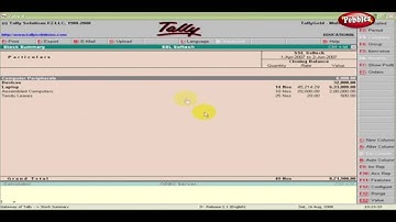 Learn Tally in English | Stock Summary | Tally erp 9 Full Tutorial