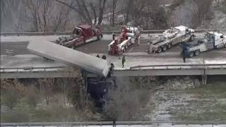 Winter Truck Crashes BE SAFE THIS WINTER Winter Truck Crashes BE SAFE THIS WINTER
