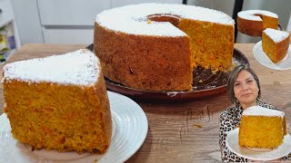 Gran QueQue de Zanahoria 30 porciones (Pound Cake- Ponqué- Bizcocho) Silvana Cocina