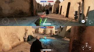 Yoda Unleashing Lightning Back at Dooku | STAR WARS Battlefront II