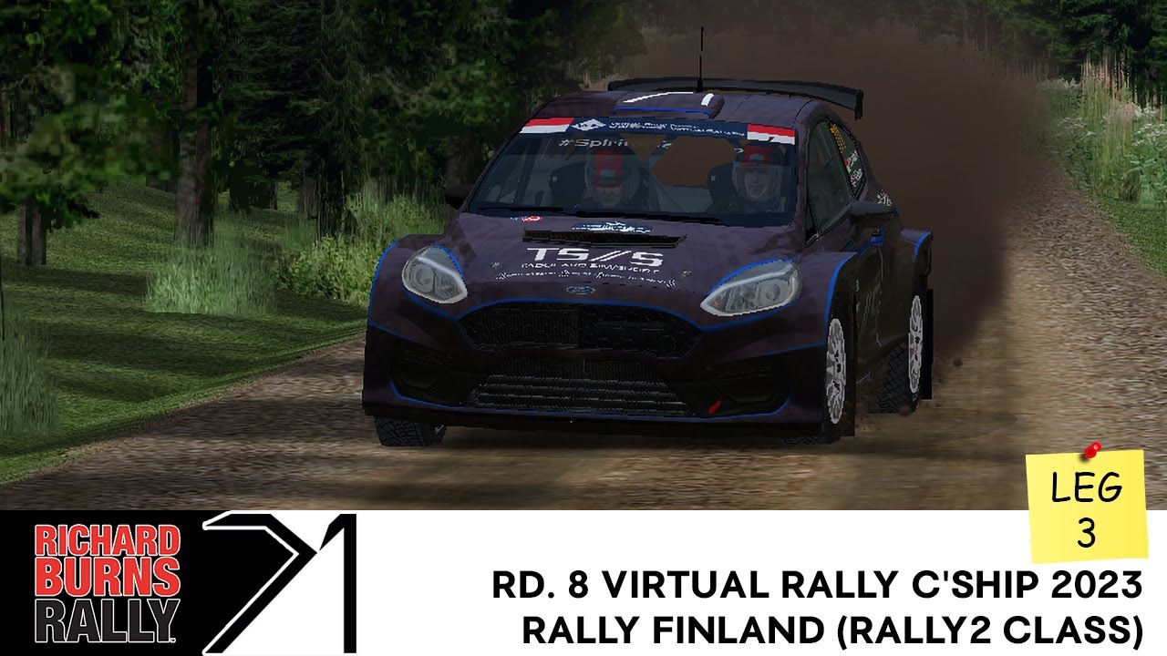 [LIVE] LEG ̶2̶ 3 Rd. 8 Virtual Rally Championship 2023 | Rally Finland ...
